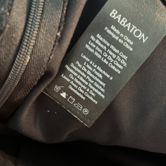 Babaton Cropped Pants Black Size 0 Fine Italian Fabric - Picture 6 of 7